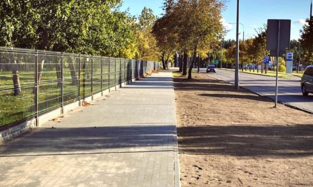 Zakończyły się pracę wzdłuż ul. Wojska Polskiego w Suwałkach