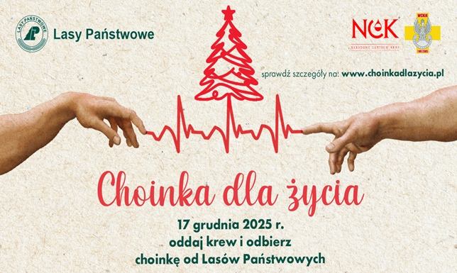 Akcja Lasów Państwowych "Choinka dla życia"