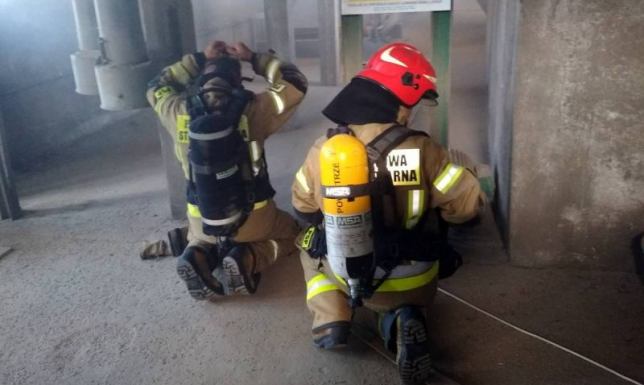 Strażacy z Suwałk ćwiczyli