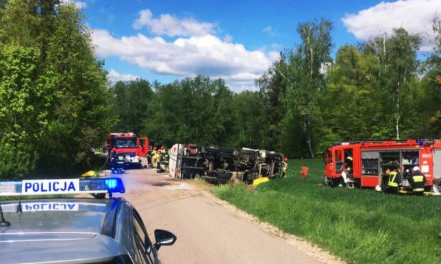 Cysterna w rowie pod Augustowem