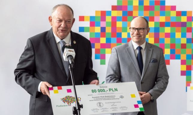 80 tysięcy złotych otrzymał od samorządu województwa podlaskiego
