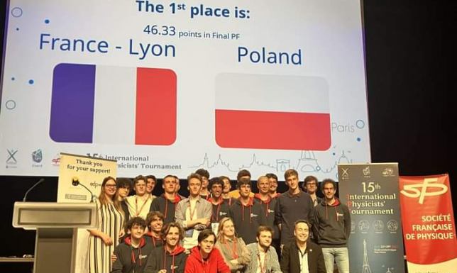 Absolwentka II LO najlepsza w Międzynarodowym Turnieju Fizyków  pierwsze miejsce na świecie w Międzynarodowym Turnieju Fizyków