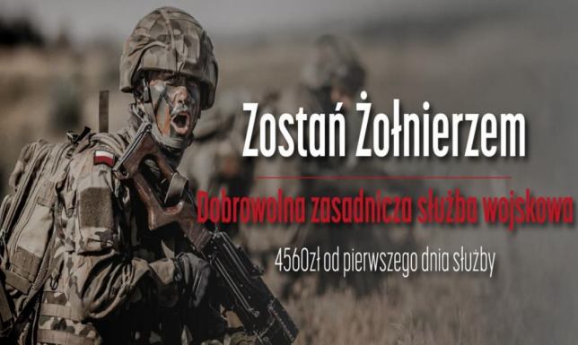 Wstąp do dobrowolnej zasadniczej służby wojskowej