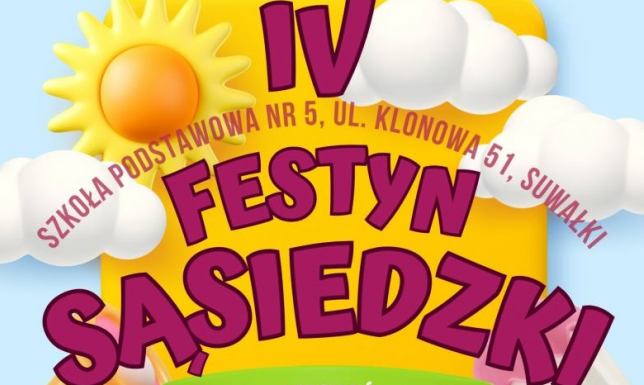 Szkoła Podstawowa nr 5 w Suwałkach zaprasza wszystkich mieszkańców miasta