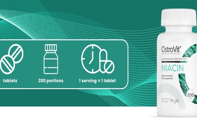 Niacyna - witamina rozpuszczalna w wodzie, istotna dla prawidłowego funkcjonowania organizmu
