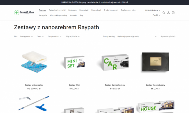 Zestawy raypath Raypath Shop