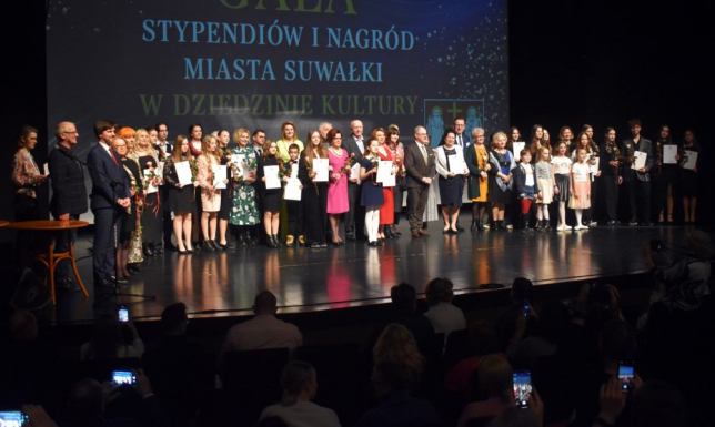Gala rozdania nagród i stypendiów Miasta Suwałki w dziedzinie kultury
