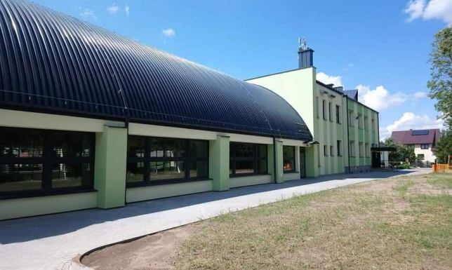 Hala sportowa w Nowej Wsi już gotowa.  hala sportowa w Nowej Wsi