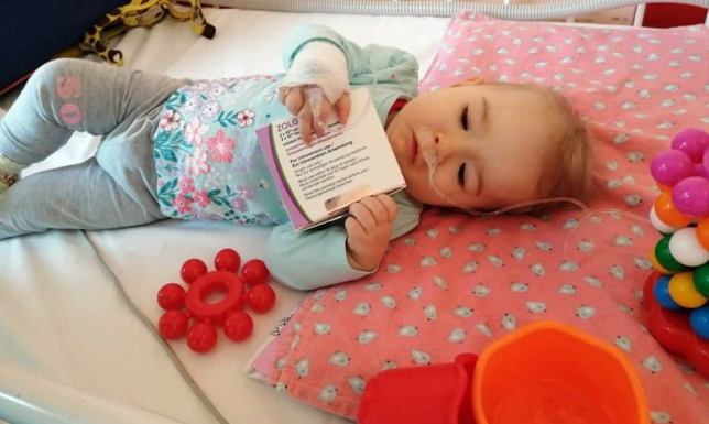 Hania Poczobut z Ełku chora na SMA otrzymała lekarstwo