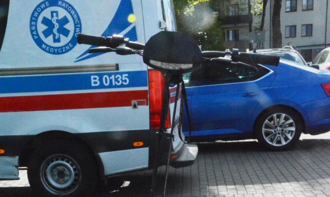 12 i 13 latek wspólnie jechali na hulajnodze elektrycznej w Suwałkach