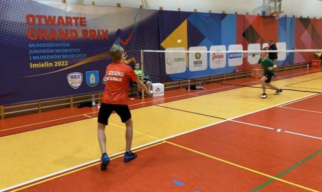 Dwa złote, dwa srebrne i jeden brązowy medal badmintonistów SKB Suwałki