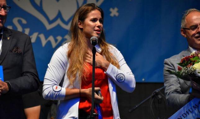 Maria Magdalena Andrejczyk, licytacja srebrnego medalu z Tokio