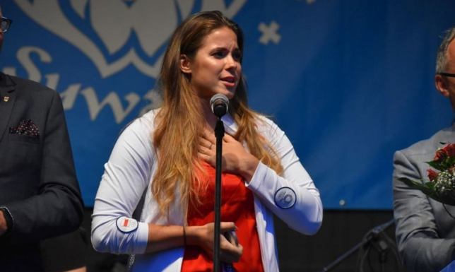 Maria Andrejczyk podczas Igrzysk Olimpijskich rzuciła 65 metrów i 52 centymetrów