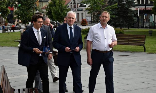 Lider Poozumienia odwiedził Suwałki