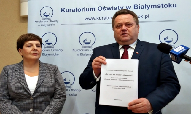 Jarosław Zieliński i Beata Pietruszka Jarosław Zieliński i Beata Pietruszka