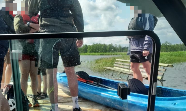 Trudne warunki na wodzie zaskoczyły turystów w Boże Ciało