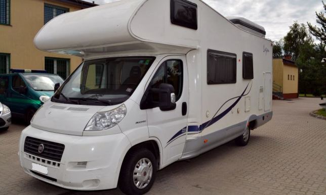 Odzyskali kamper marki Fiat