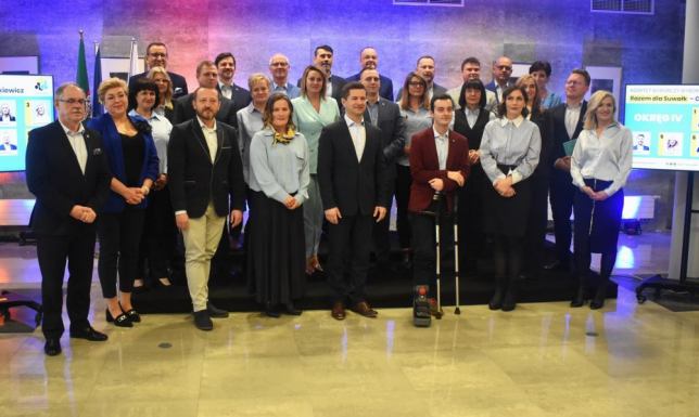 Prezentacja kandydatów na radnych Rady Miasta Suwałki komitetu wyborczego Razem dla Suwałk