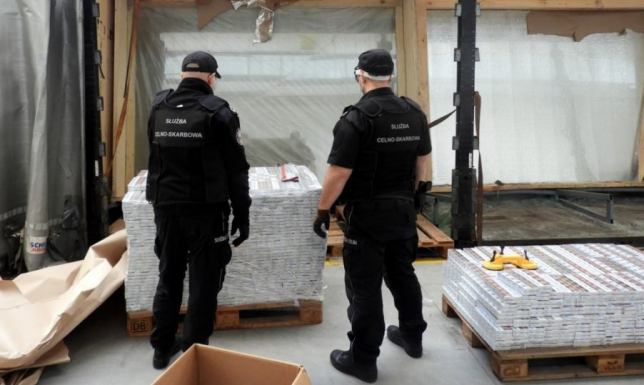 KAS nielegalne papierosy Budzisko