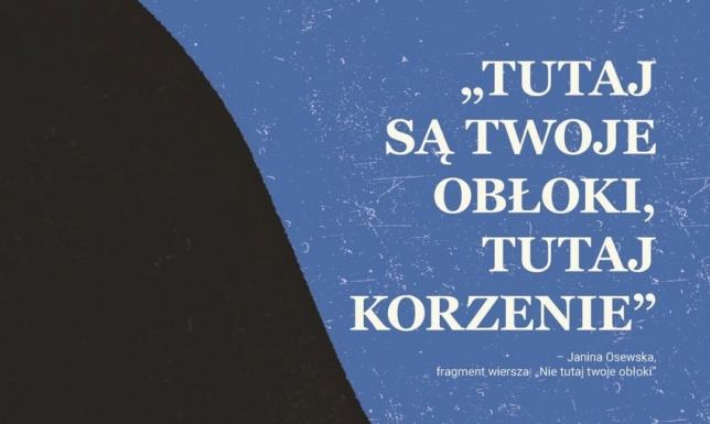 „Tutaj są twoje obłoki, tutaj korzenie"