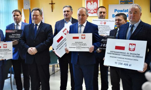 środki przyznane z Rządowego Funduszu Rozwoju Dróg. 