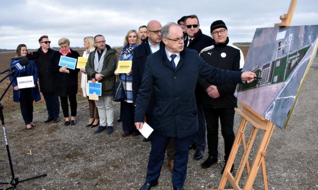 Konferencja prasowa Komitetu Wyborczego Wyborców "Razem Dla Suwałk"