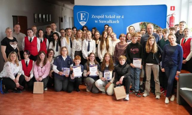 W Zespole Szkół nr 4 w Suwałkach odbył się Międzyszkolny Konkurs Sudoku