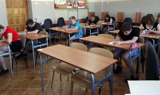 konkurs matematyczny w Szkole Podstawowej w Słobódce