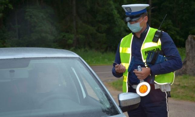 Policyjne kontrole w Suwałkach