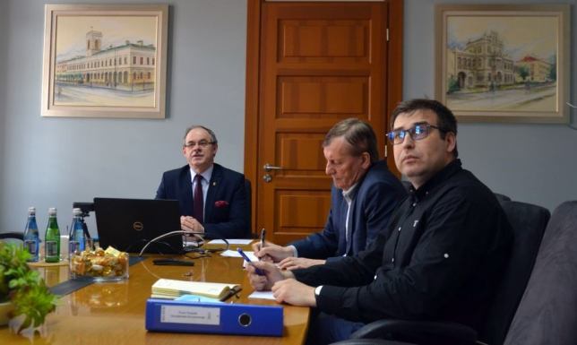 Spotkanie Miejskiego Zespołu Zarządzania Kryzysowego w Suwałkach