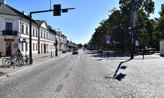 roboty gwarancyjne nawierzchni ul. T. Kościuszki w Suwałkach