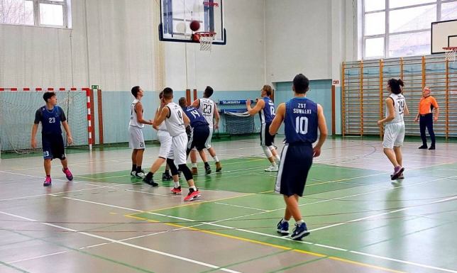 Mistrzostwa Suwałk Szkół Ponadpodstawowych w Koszykówce chłopców