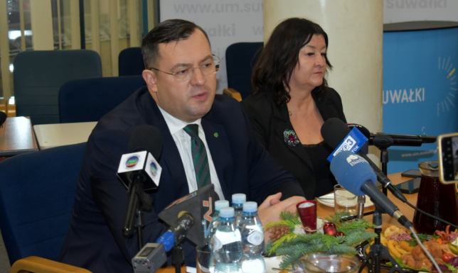 Wiceminister Rolnictwa i Rozwoju Wsi Stefan Krajewski w Suwałkach