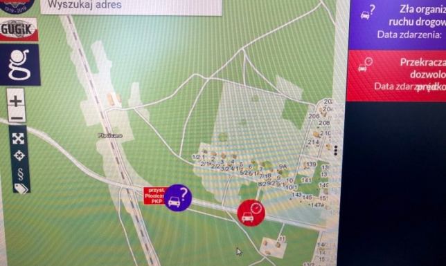 119 km/h przez Płociczno Zatrzymane prawko za przekroczenie prędkości