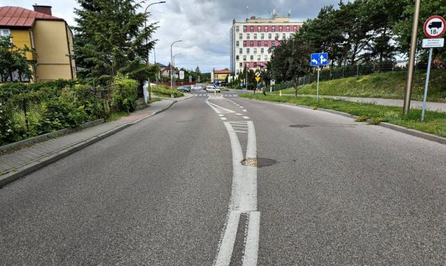 wyznaczenie wzdłuż ciągu pieszo-rowerowego oznakowywanej strefy dla rowerzystów