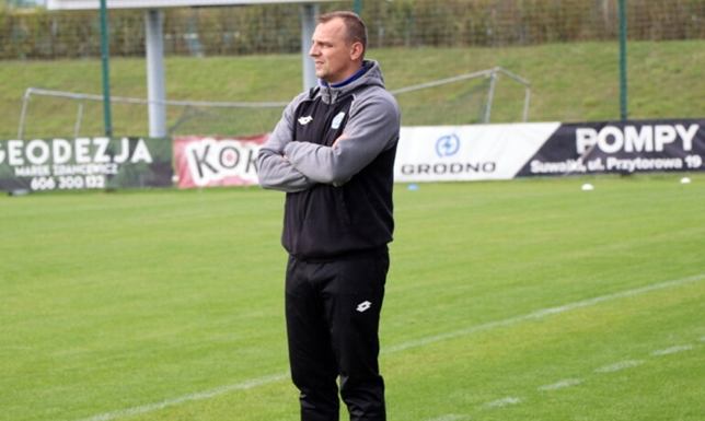 Wigry Suwałki zwolniły trenera Kamila Lauryna