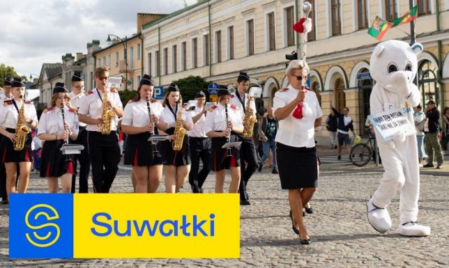 Pogodne Suwałki mają nowe logo Prezentacja odświeżonego logo promującego miasto Suwałki