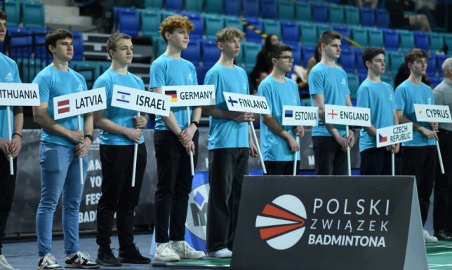 Europejska czołówka badmintonistów w Suwałkach Uroczysta inauguracja Malow Yonex Festiwal Badmintona 2024