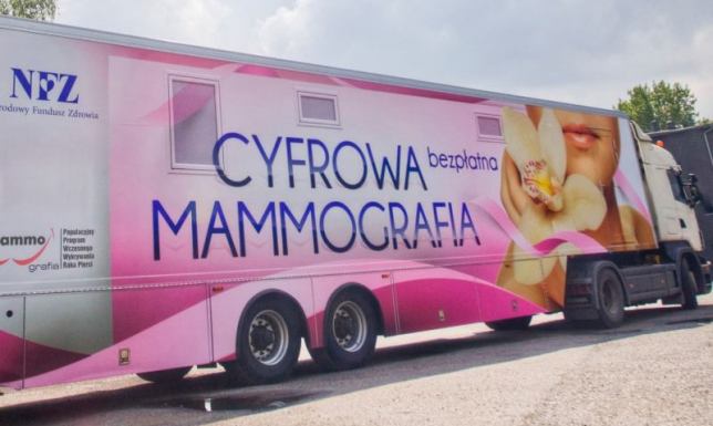 Już w piątek (14.03) bezpłatne badania mammograficzne