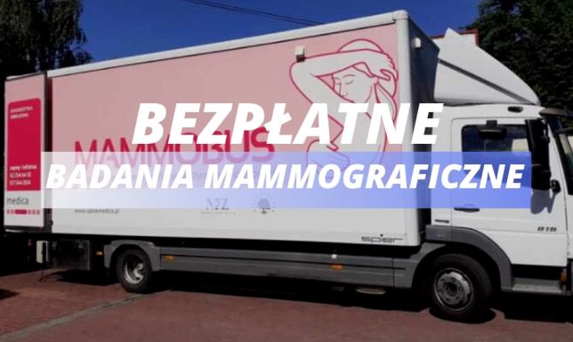 Mammobusy będą dostępne 17, 27 i 28 lipca.