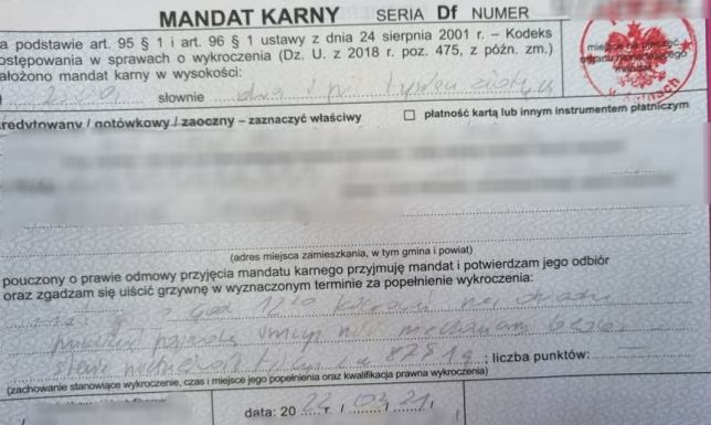 61-latek miał ponad promil alkoholu w organizmie kierując rowerem