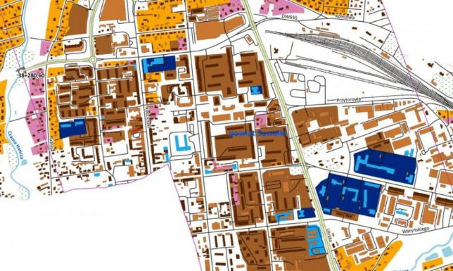 Zarząd Dróg i Zieleni w Suwałkach udostępnił strategiczną mapę hałasu Suwałk