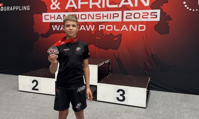 Młody suwalczanin z kolejnym medalem ADCC European Middle East & African Championship 2025
