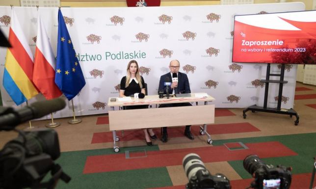 Marszałek zachęca do udziału w wyborach i referendum Wybory parlamentarne 15. października 2023r.
