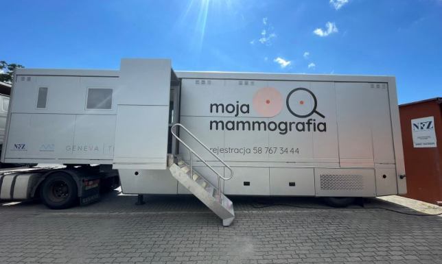 W maju ogarnij piersi. Mammobusy przyjadą do regionu.