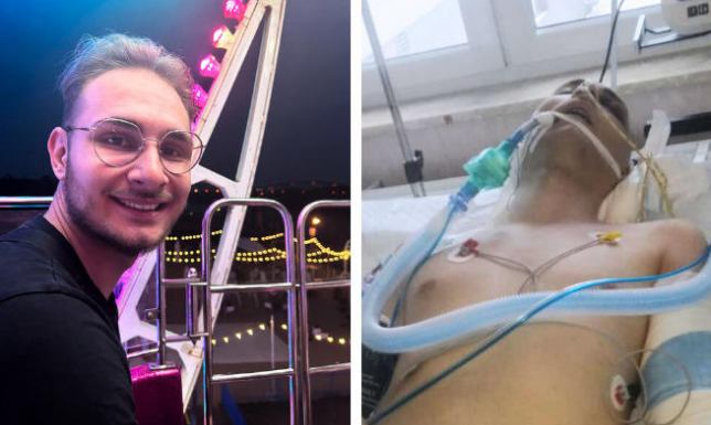 22-latek na początku roku poważnie ucierpiał w wypadku samochodowym. 