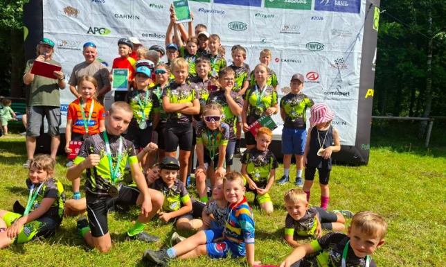 zawodnicy klubu Rowerowego MTB Suwałki wywalczyli łącznie 29 medali