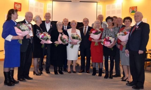 honorowe odznaczenia za 50-lecie pożycia małżeńskiego w Suwałkach