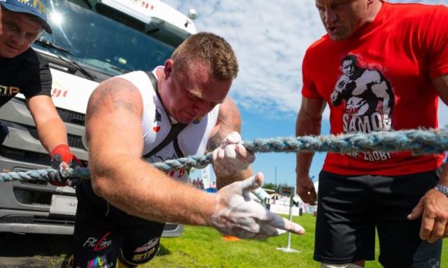 Międzynarodowe Mistrzostwa Polski Strongman odbyły się w Podegrodziu