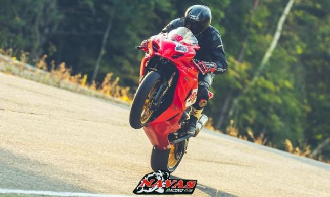 Motocyklista z Suwałk najszybszy na Litwie ósma runda motocyklowych Mistrzostw Państw Nadbałtyckich w Kownie